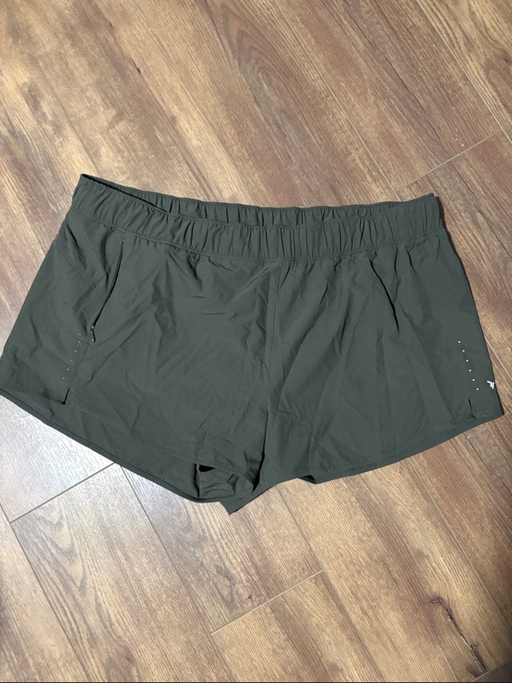 Old Navy Olive Athletic Running Shorts